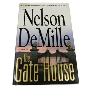Nelson DeMille The Gate House Hard Cover Sequel to The Gold Coast Pre Owned